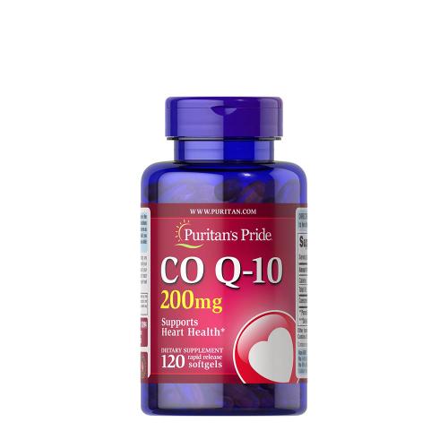 Puritan's Pride Q-10 koenzým 200 mg (120 Mäkká kapsula)