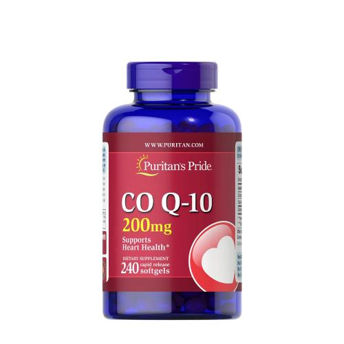 Puritan's Pride Koenzým Q-10 200 mg (240 Mäkká kapsula)