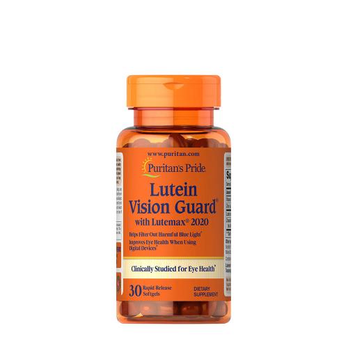Puritan's Pride Luteín očný vitamín - podpora zraku s karotenoidmi (30 Mäkká kapsula)