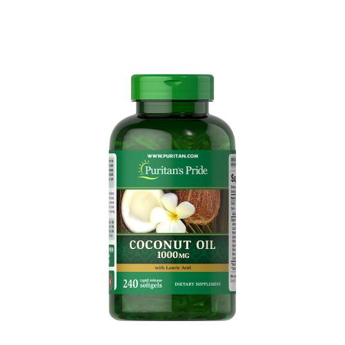 Puritan's Pride Kokosový olej 1000 mg (240 Mäkká kapsula)