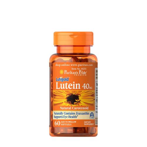 Puritan's Pride Luteín 40 mg - očný vitamín (60 Mäkká kapsula)