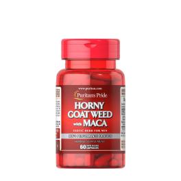   Puritan's Pride Senovka grécka (Horny Goat Weed) a Maca 500 mg / 75 mg extrakt (60 Kapsula)