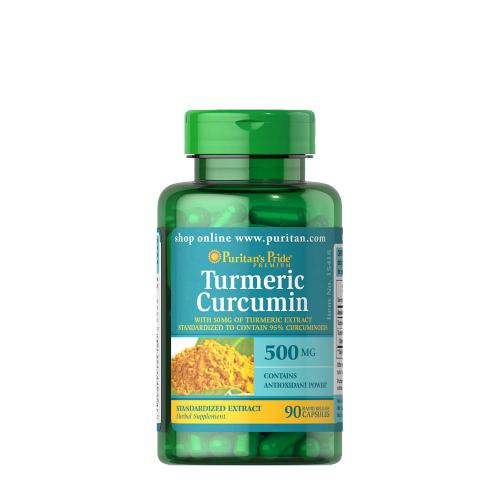 Puritan's Pride Kurkuma (kurkumín) 500 mg - kurkumínový kurkumín (90 Kapsula)