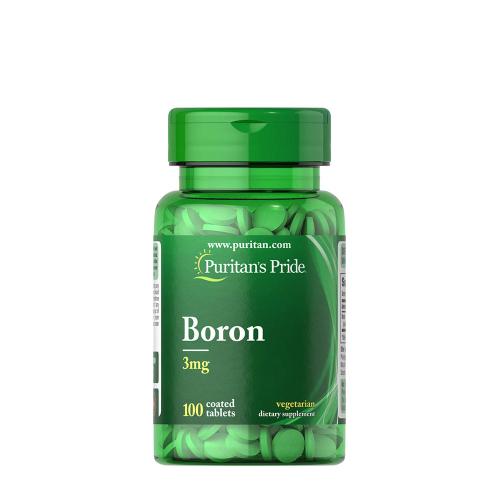 Puritan's Pride Bór 3 mg  (100 Tableta)