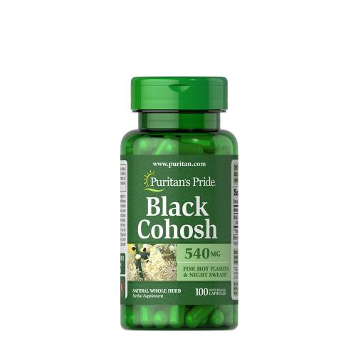 Puritan's Pride Úľava od symptómov menopauzy - Black Cohosh 540 mg (100 Kapsula)