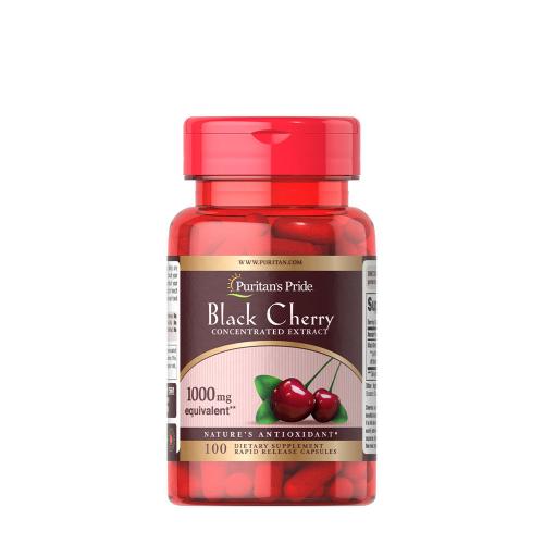 Puritan's Pride Extrakt z čiernej čerešne 1000 mg - Black Cherry Extract (100 Kapsula)