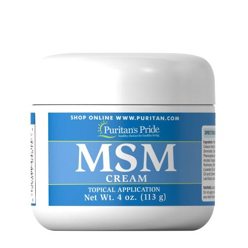 Puritan's Pride MSM krém (metylsulfonylmetán) - MSM krém (118 ml)