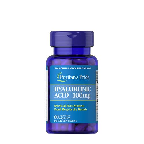 Puritan's Pride Kyselina hyalurónová 100 mg - Hyaluronic Acid 100 mg (60 Kapsula)