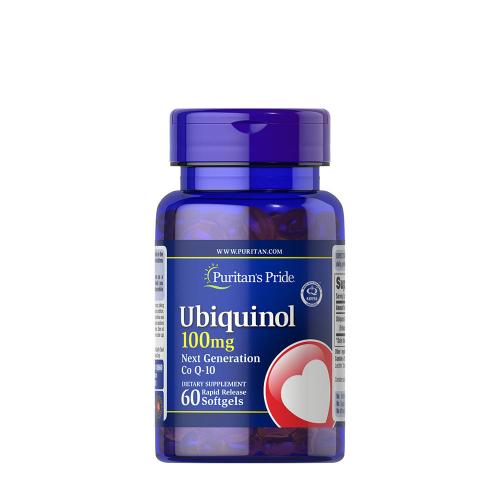 Puritan's Pride Ubiquinol 100 mg  (60 Mäkká kapsula)