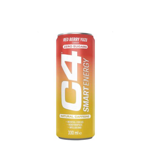Cellucor Smart Energy Drink (330 ml, Červené bobuľové ovocie Yuzu)