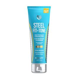   Steelfit Steel Fit + Tone - telové mlieko na spevnenie a tvarovanie postavy (mlieko a med) - Steel Fit + Tone - Body Firming and Contouring Lotion (Milk and Honey) (237 ml (8 fl.oz.), Milk and Honey)