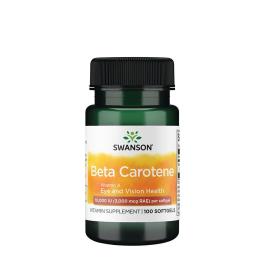   Swanson Beta-karotén (vitamín A) - Beta-Carotene (Vitamin A) (100 Mäkká kapsula)