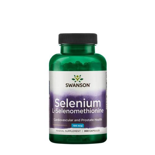 Swanson Selén (L-selenometionín) - Selenium (L-Selenomethionine) (200 Kapsula)