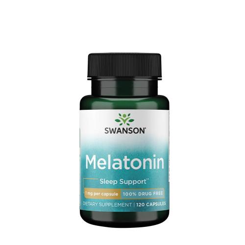 Swanson Melatonín 1 mg (120 Kapsula)