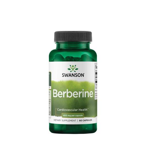 Swanson Berberín 400 mg - Berberine 400 mg (60 Kapsula)