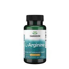 Swanson L-arginín 500 mg - L-Arginine 500 mg (100 Kapsula)