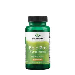   Swanson Epic Pro 25 kmeňov probiotík 30 BILLION CFU - Epic Pro 25-Strain Probiotic 30 BILLION CFU (30 Veg Kapsula)