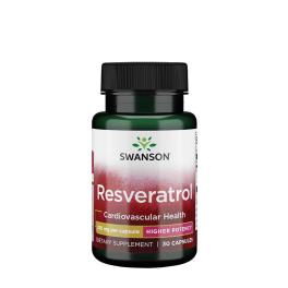   Swanson Resveratrol - vyššia účinnosť 250 MG - Resveratrol - Higher Potency 250 MG (30 Kapsula)