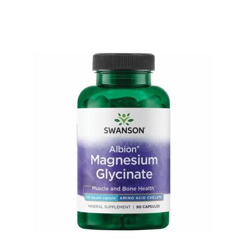Swanson Albion Glycinát horečnatý - Albion Magnesium Glycinate (90 Kapsula)