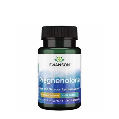 Swanson Pregnenolón - Pregnenolone (60 Kapsula)