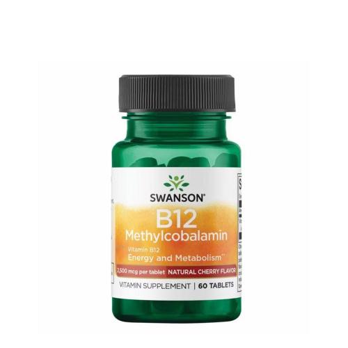 Swanson Vitamín B12 metylkobalamín - Vitamin B12 Methylcobalamin (60 Tableta)