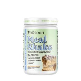   Fit & Lean Meal Shake - Náhrada jedla a spaľovanie tukov (370 g, Kávový drobčekový koláč)