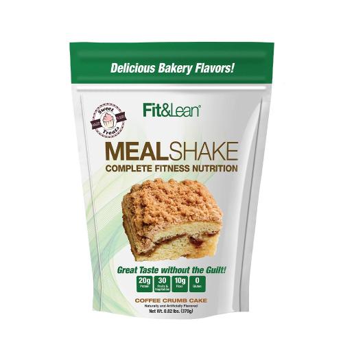 Fit & Lean Šejk na jedlo - Meal Shake (370 g, Kávový drobčekový koláč)