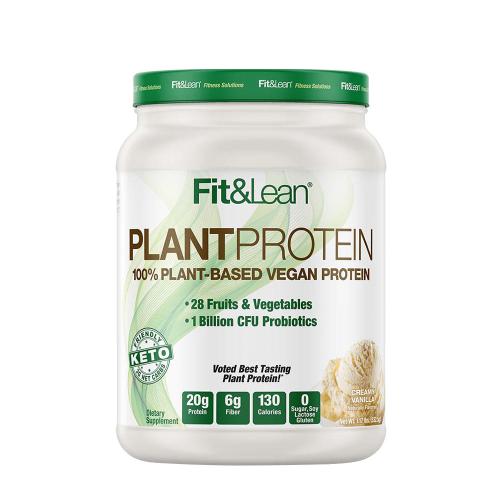 Fit & Lean Rastlinné bielkoviny - Plant Protein (533 g, Krémová vanilka)