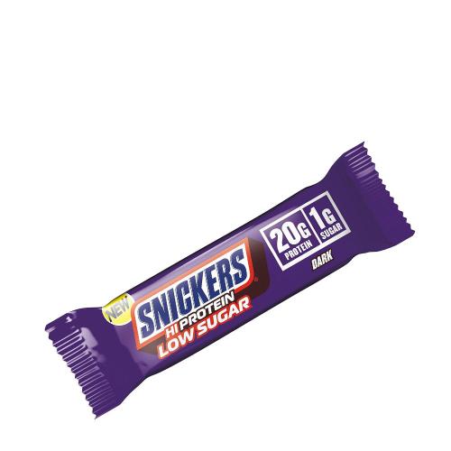 Snickers HiProtein Low Sugar Bar (57 g, Horká čokoláda)