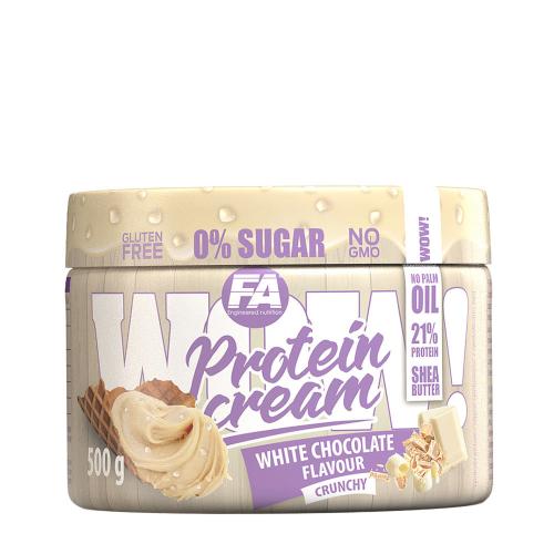 FA - Fitness Authority WOW! Proteínový krém  (500 g, Chrumkavá biela čokoláda)