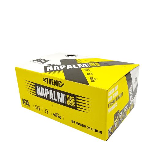 FA - Fitness Authority Napalm Shot - predtréningová podpora (24 x 120 ml, Exotické)