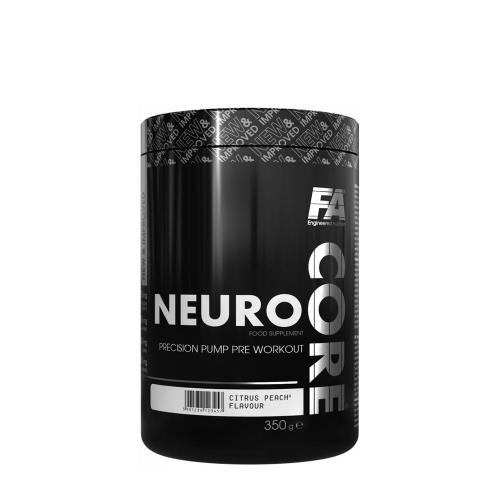 FA - Fitness Authority Predtréningová formula - Core Neuro (350 g, Citrusová broskyňa)