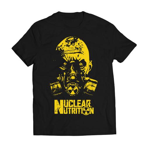 FA - Fitness Authority Tričko Nuclear Nutrition (čierna/žltá)  (L, Čierna žltá)