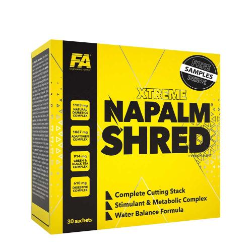 FA - Fitness Authority NAPALM Shred  (30 úloha)