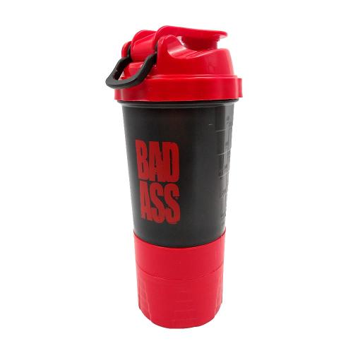 FA - Fitness Authority Bad Ass Shaker - červený/čierný (500 ml)