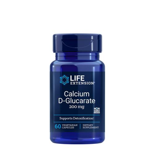 Life Extension D-glukarát vápenatý 200 mg (60 Veg Kapsula)