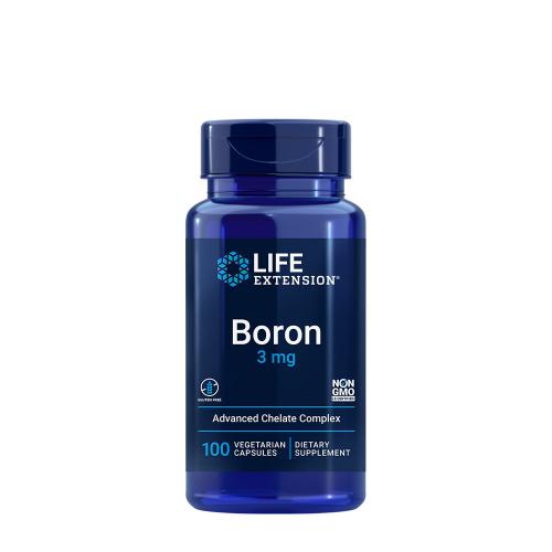 Life Extension Bór 3 mg  (100 Veg Kapsula)