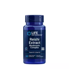   Life Extension Komplexný extrakt z huby Reishi (60 Veg Kapsula)