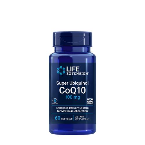 Life Extension Super Ubiquinol CoQ10 100 mg (60 Mäkká kapsula)