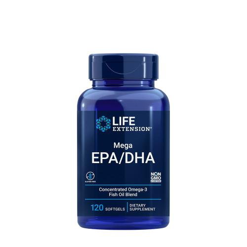 Life Extension Mega EPA/DHA rybí olej (120 Mäkká kapsula)