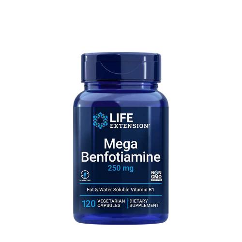 Life Extension Mega Benfotiamín 250 mg (120 Veg Kapsula)
