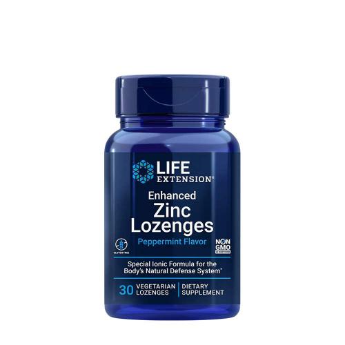Life Extension Acetát zinočnatý tablety na cmúľanie - Zosilnený zinok (30 Cucavá tableta)