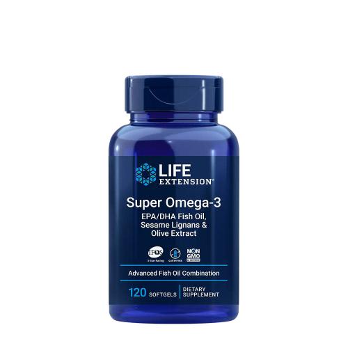 Life Extension Omega-3 EPA/DHA rybí olej (120 Mäkká kapsula)
