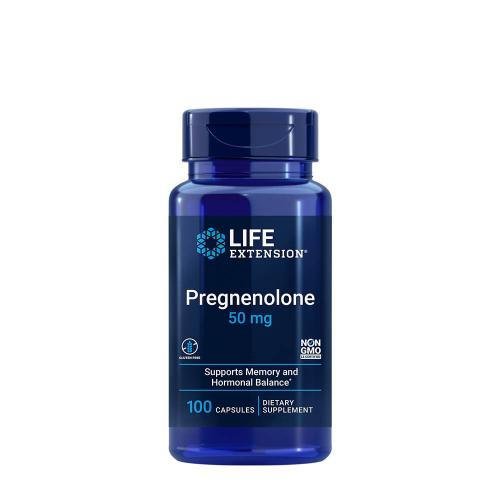 Life Extension Zosilňovač pamäti a hormonálna podpora - Pregnenolón 50 mg (100 Kapsula)