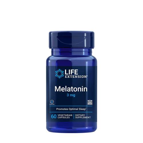 Life Extension Melatonín 3 mg (60 Veg Kapsula)