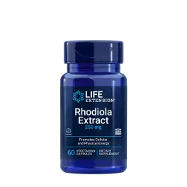   Life Extension Rhodiola extrakt 250 mg - Rhodiola extrakt (60 Veg Kapsula)