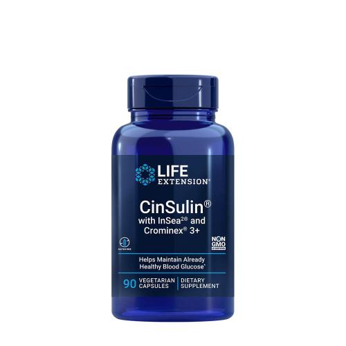 Life Extension CinSulin s InSea2 a Crominex 3+ (90 Veg Kapsula)