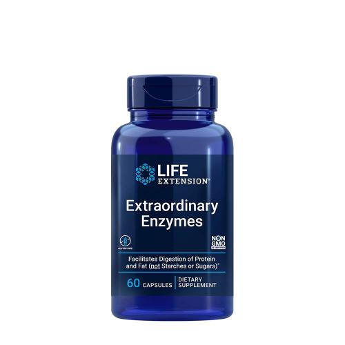 Life Extension Tráviace enzýmy - Mimoriadne enzýmy (60 Kapsula)