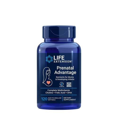 Life Extension Prenatálny multivitamínový komplex - Prenatal Advantage (120 Mäkká kapsula)