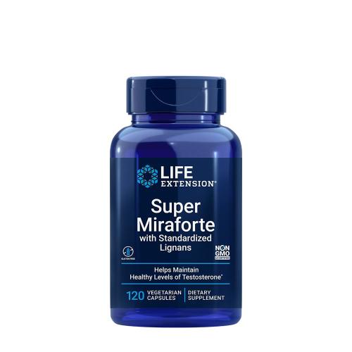 Life Extension Super Miraforte so štandardizovanými lignany  (120 Veg Kapsula)